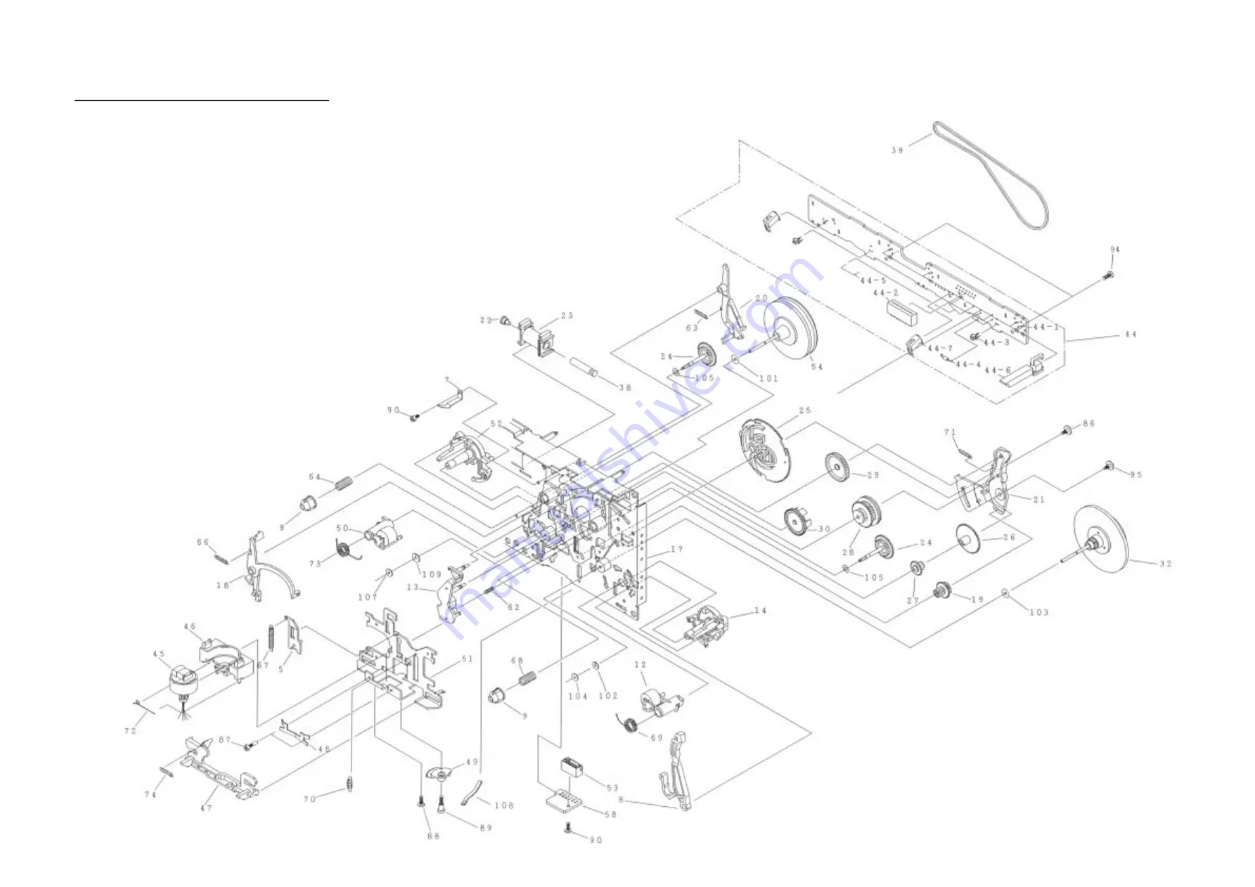 Philips FW-21M Service Manual Download Page 50