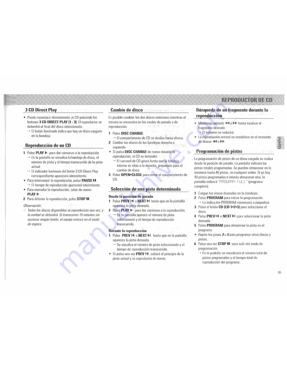 Philips FW 510C Owner'S Manual Download Page 65