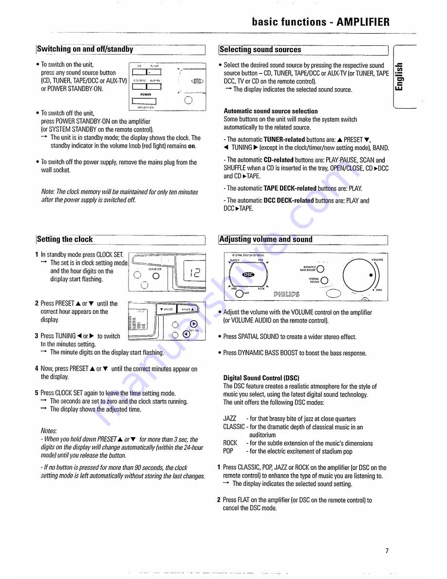 Philips FW 68 User Manual Download Page 9