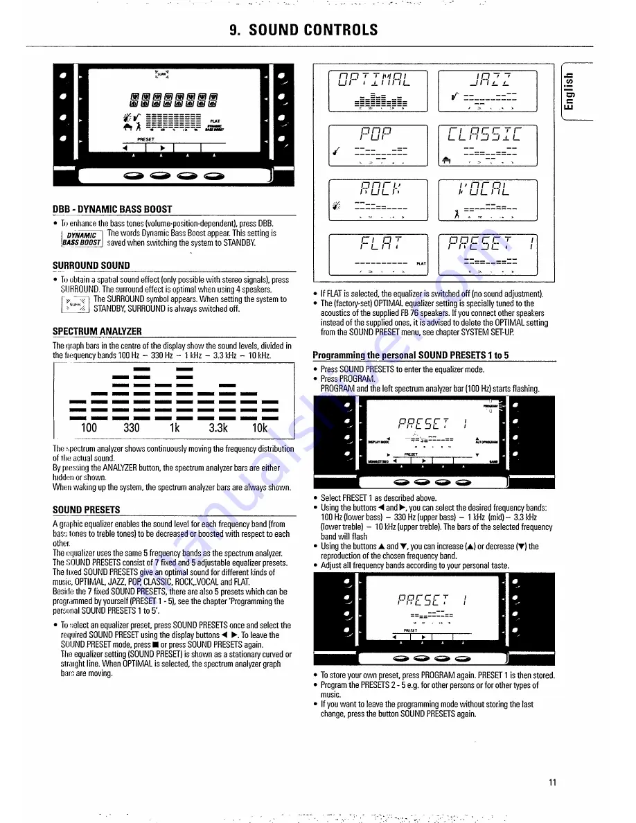 Philips FW 76 Instructions For Use Manual Download Page 11