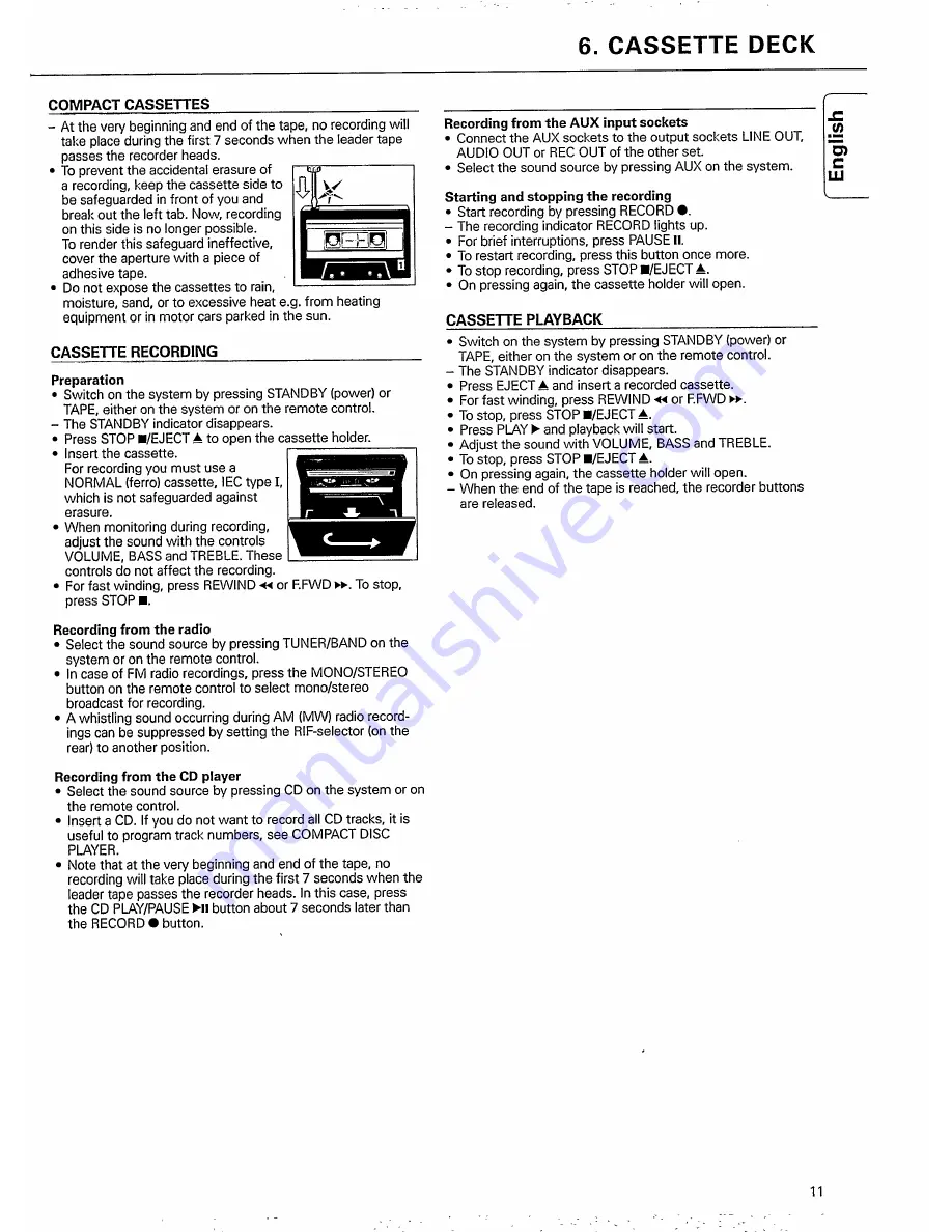 Philips FW 8 Instructions For Use Manual Download Page 11