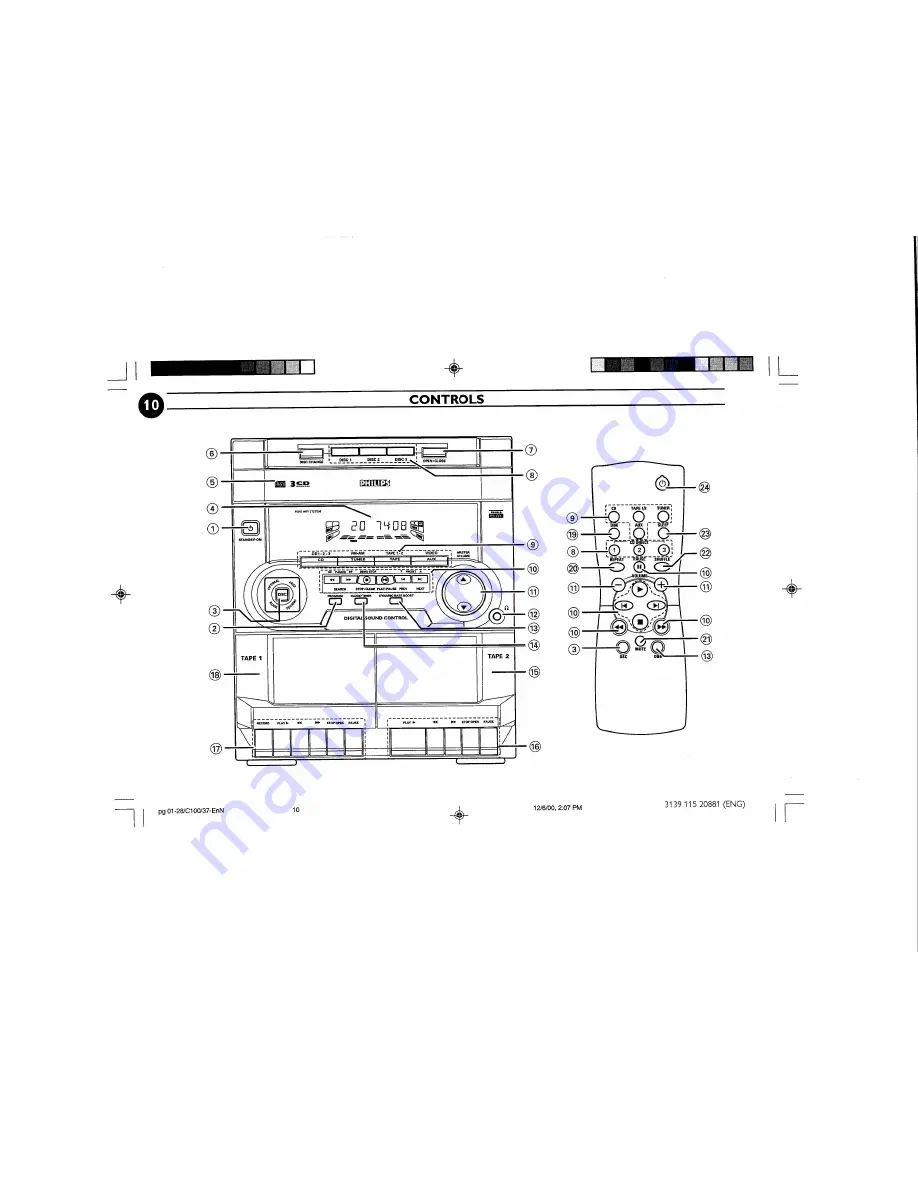 Philips FW-C100 Скачать руководство пользователя страница 16