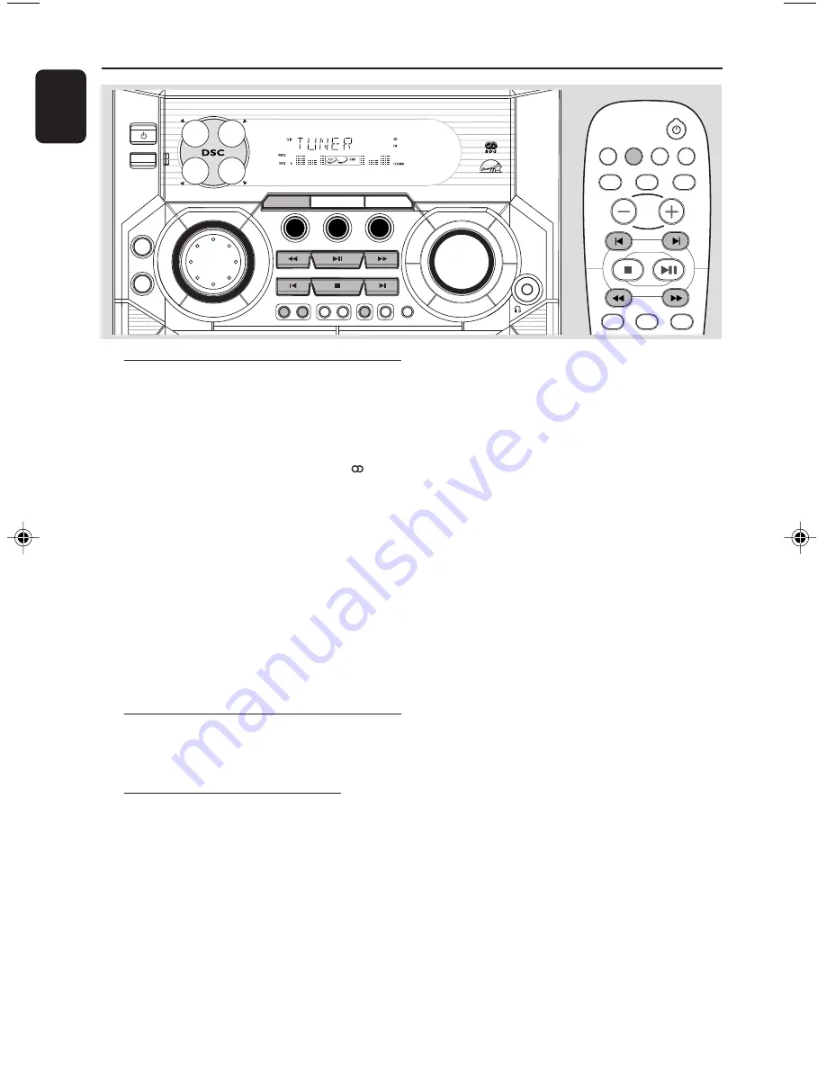 Philips FW-C330 User Manual Download Page 18