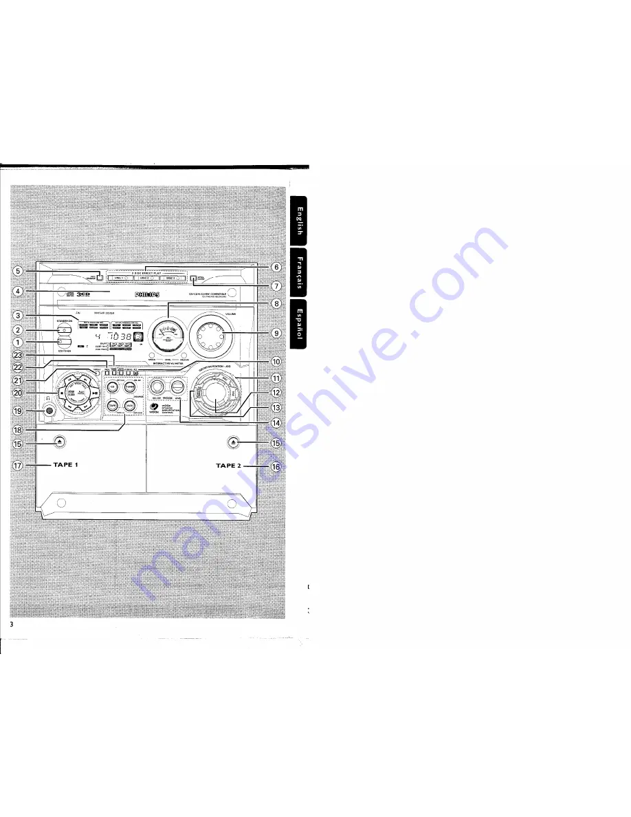 Philips FW-C700 Скачать руководство пользователя страница 5