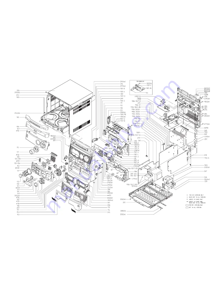 Philips FW-C780/22 Servise Manual Download Page 105