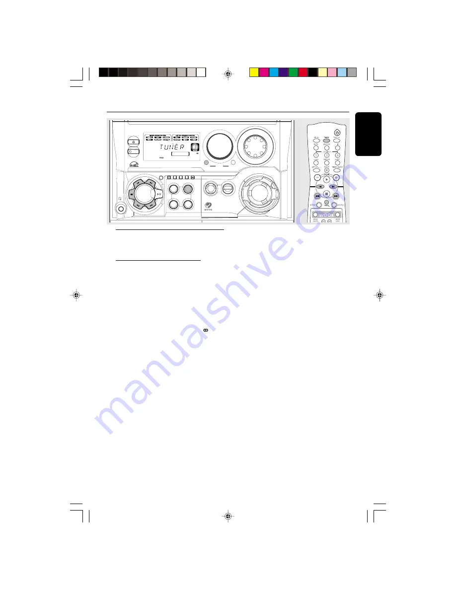 Philips FW C798 Скачать руководство пользователя страница 21