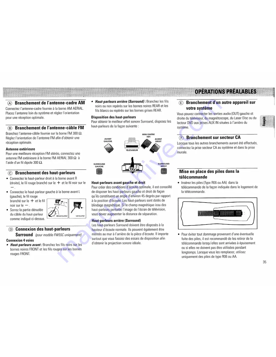 Philips FW320C/37 User Manual Download Page 35