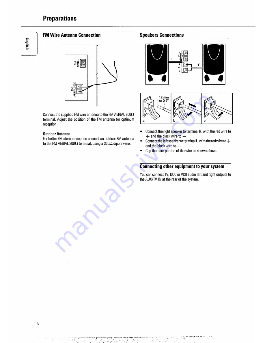 Philips FW360C/20 User Manual Download Page 8