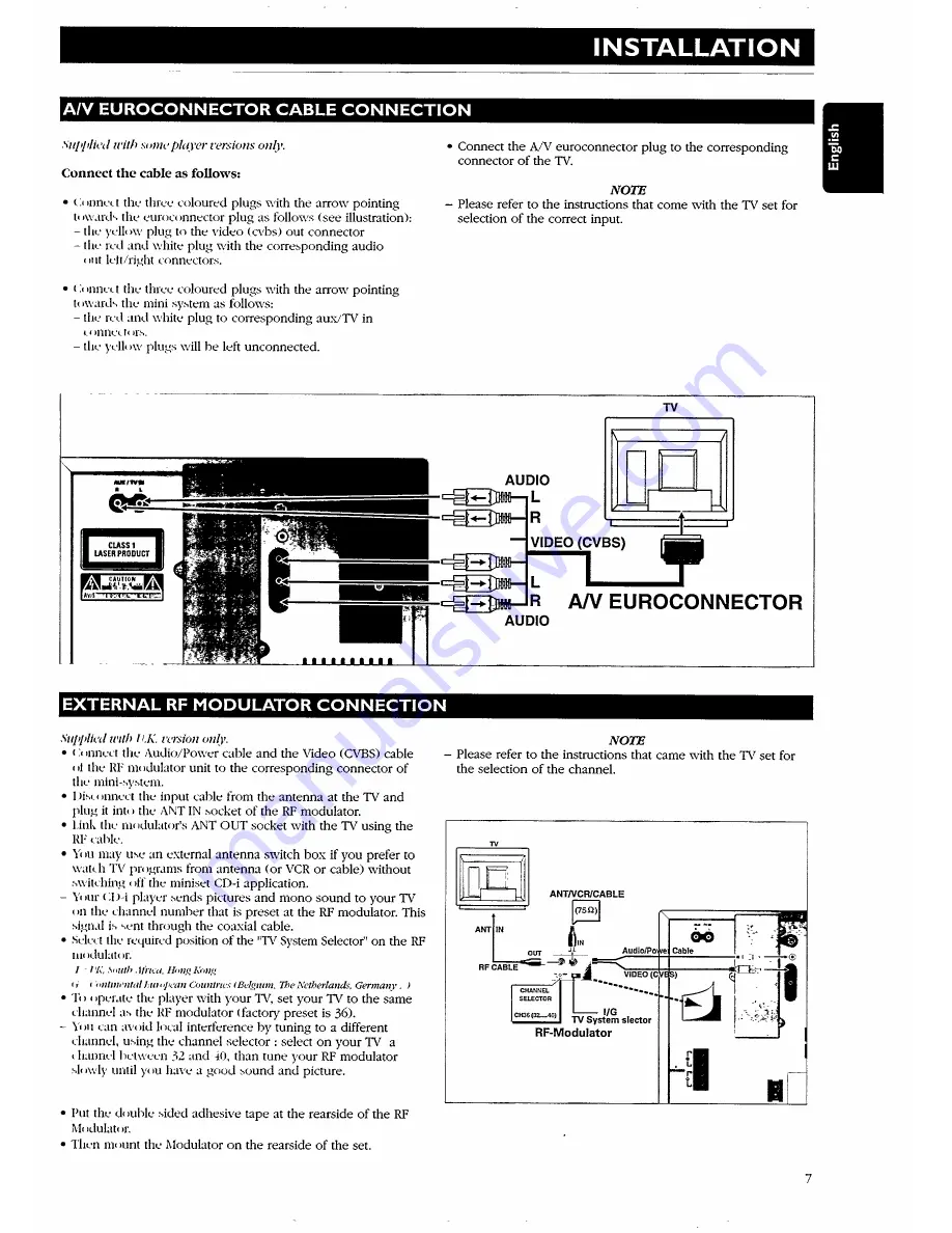 Philips FW380I User Manual Download Page 9