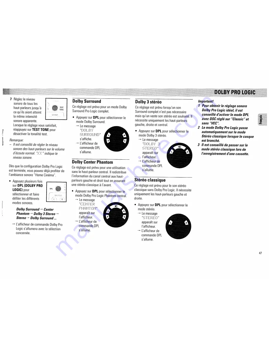 Philips FW890P User Manual Download Page 47