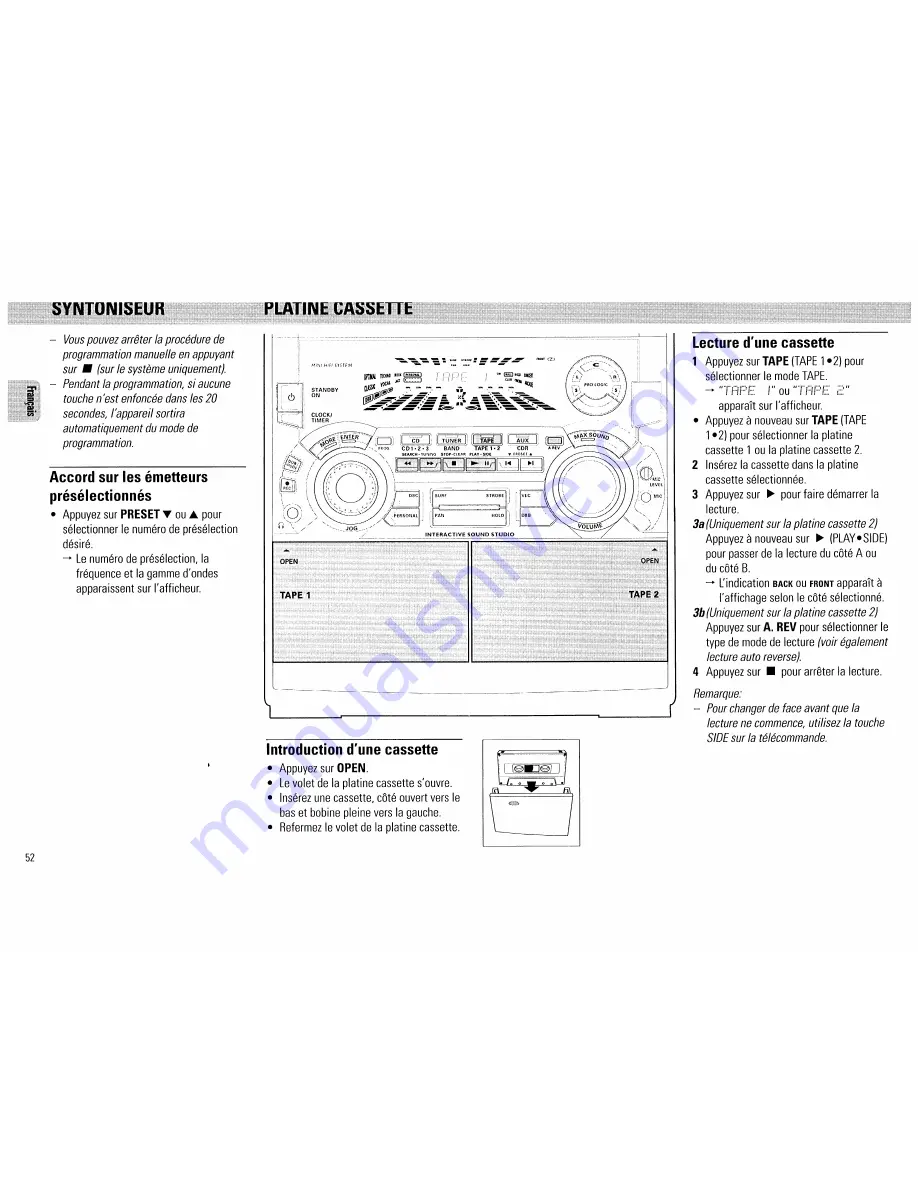 Philips FW890P User Manual Download Page 52