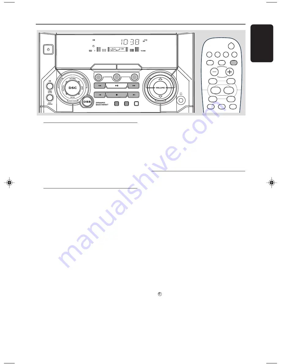 Philips FWC170 User Manual Download Page 23