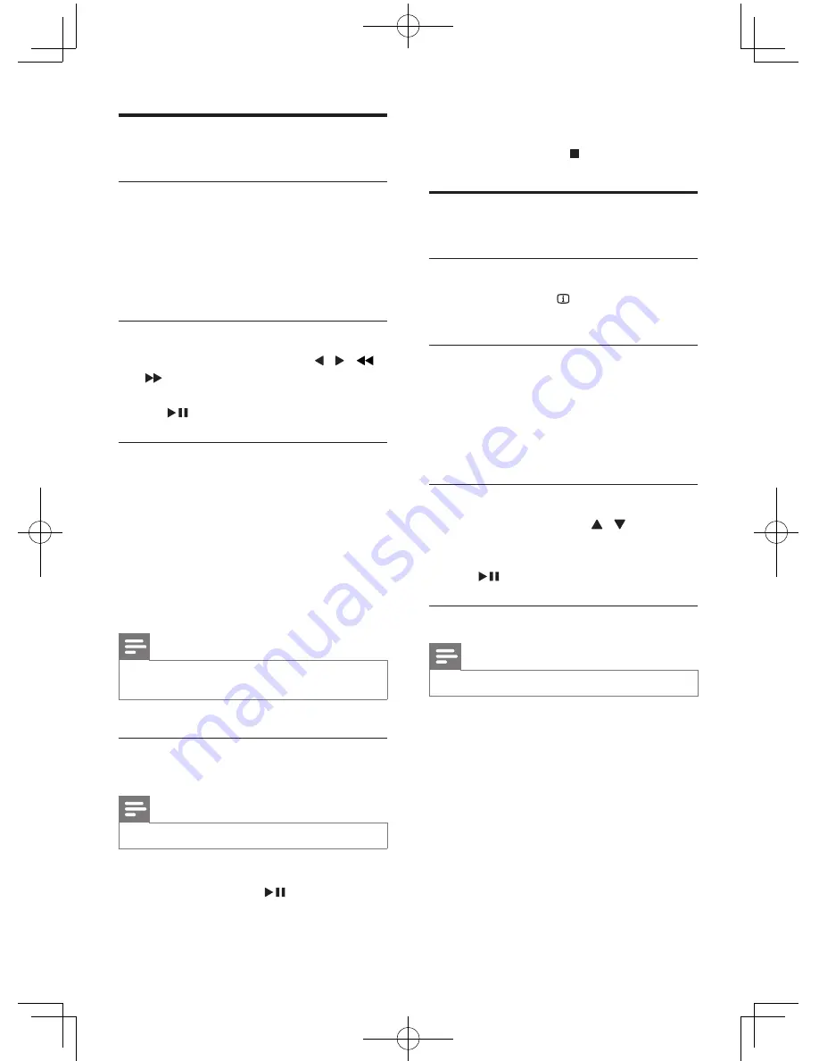 Philips FWD410 User Manual Download Page 18