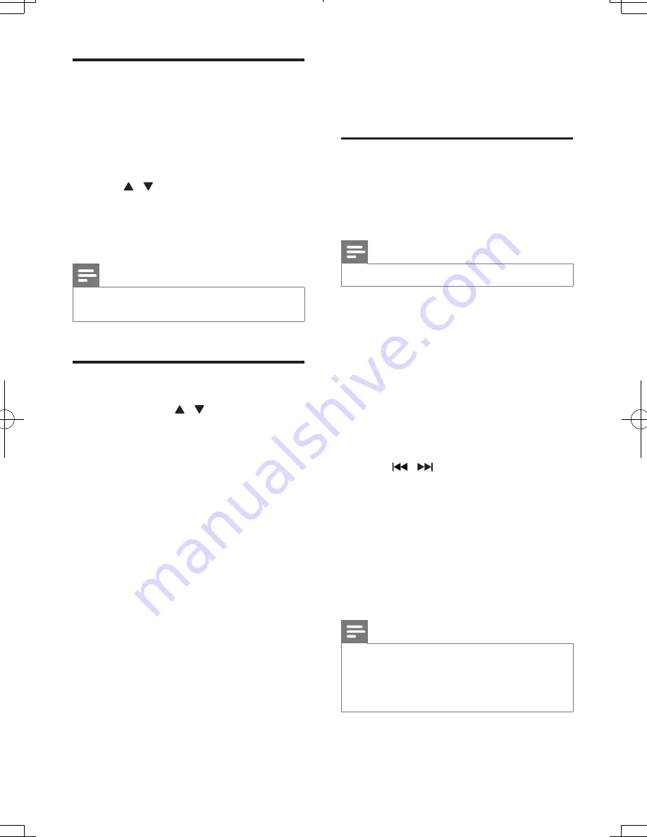 Philips FWM400D User Manual Download Page 13