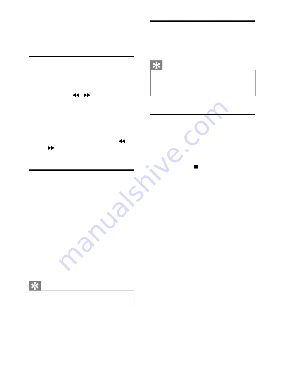 Philips FWM4500 User Manual Download Page 17