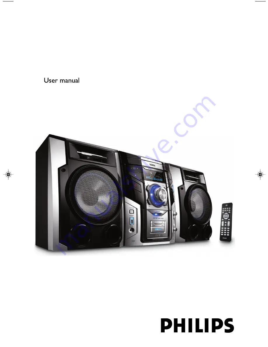 Philips FWM592 User Manual Download Page 1