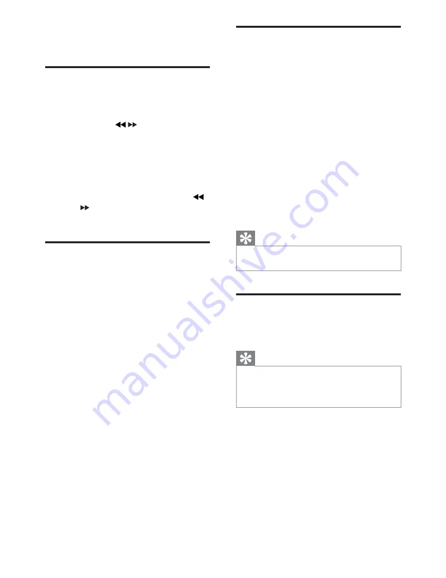 Philips FWM998 User Manual Download Page 17