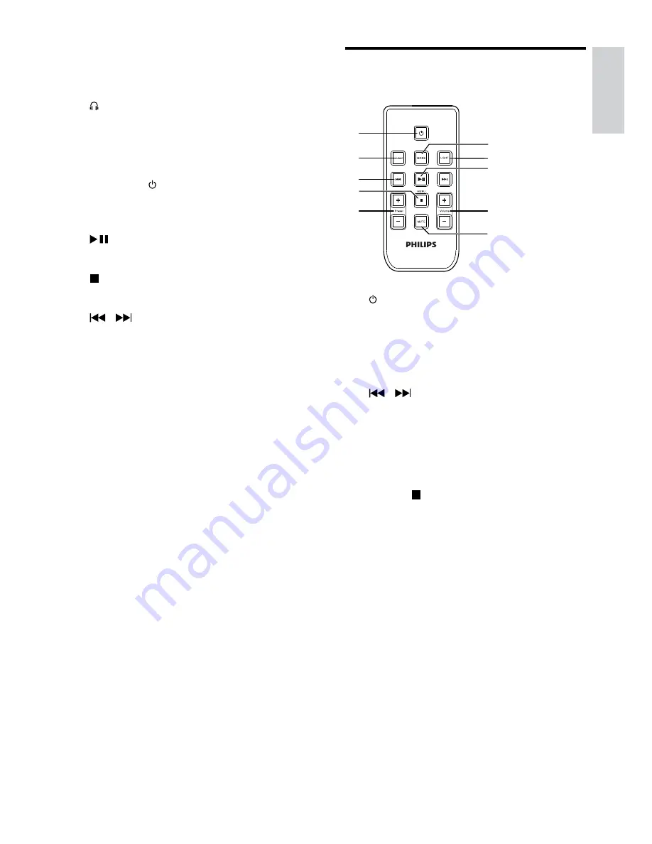 Philips FWP3100D User Manual Download Page 8