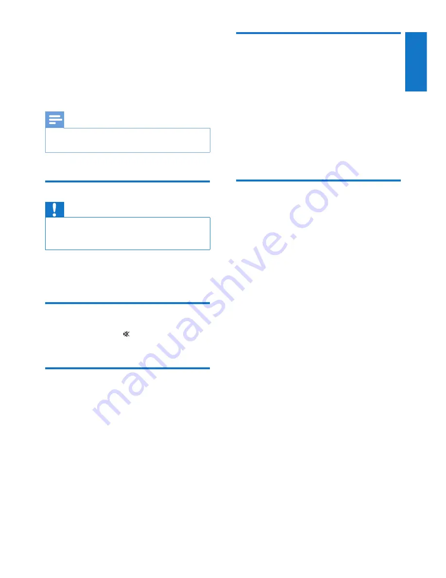 Philips FX10 User Manual Download Page 17