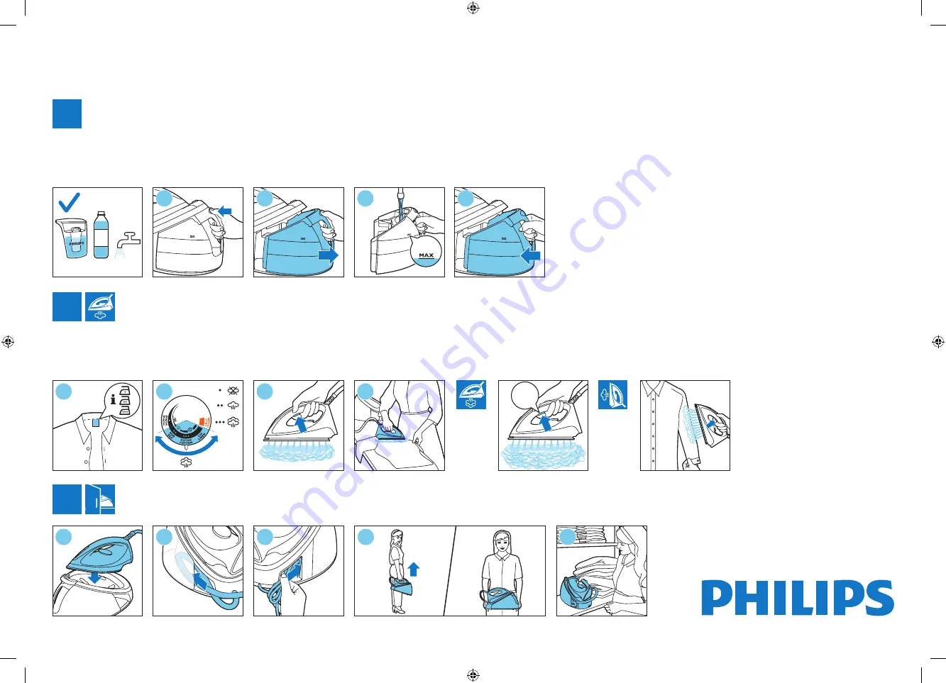 Philips GC7715/80 Quick Start Manual Download Page 1