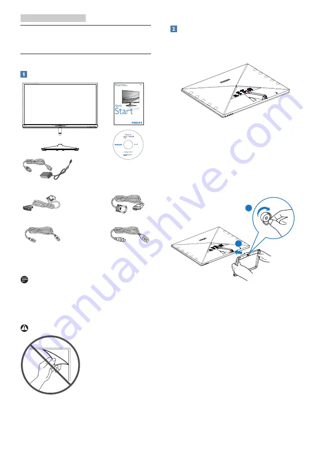 Philips Gioco 278C5 User Manual Download Page 6