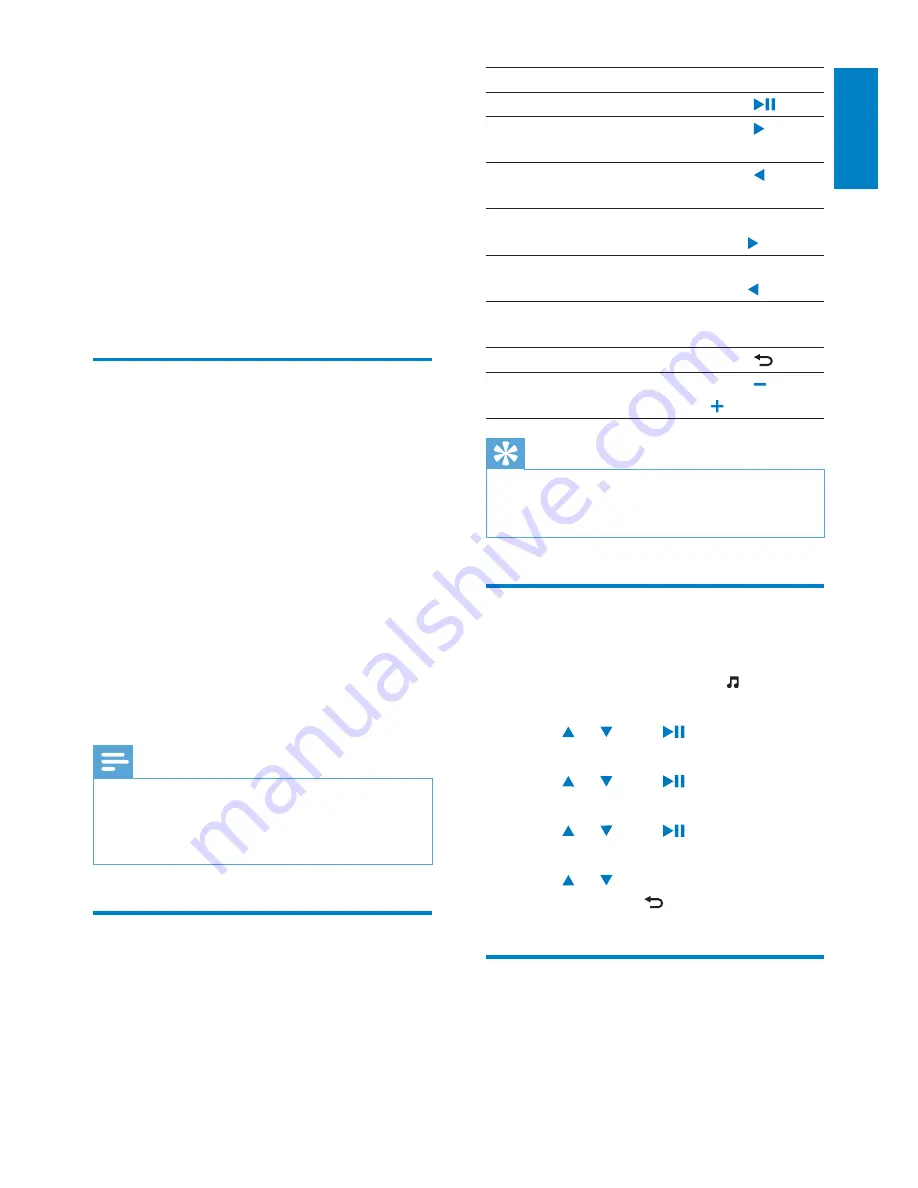 Philips Go Gear SA1OPS04KB User Manual Download Page 24