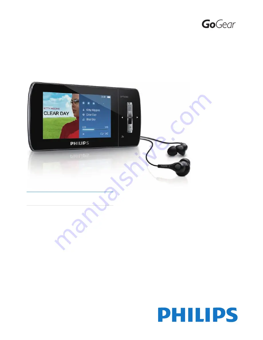 Philips GoGear SA1MUS08 User Manual Download Page 1