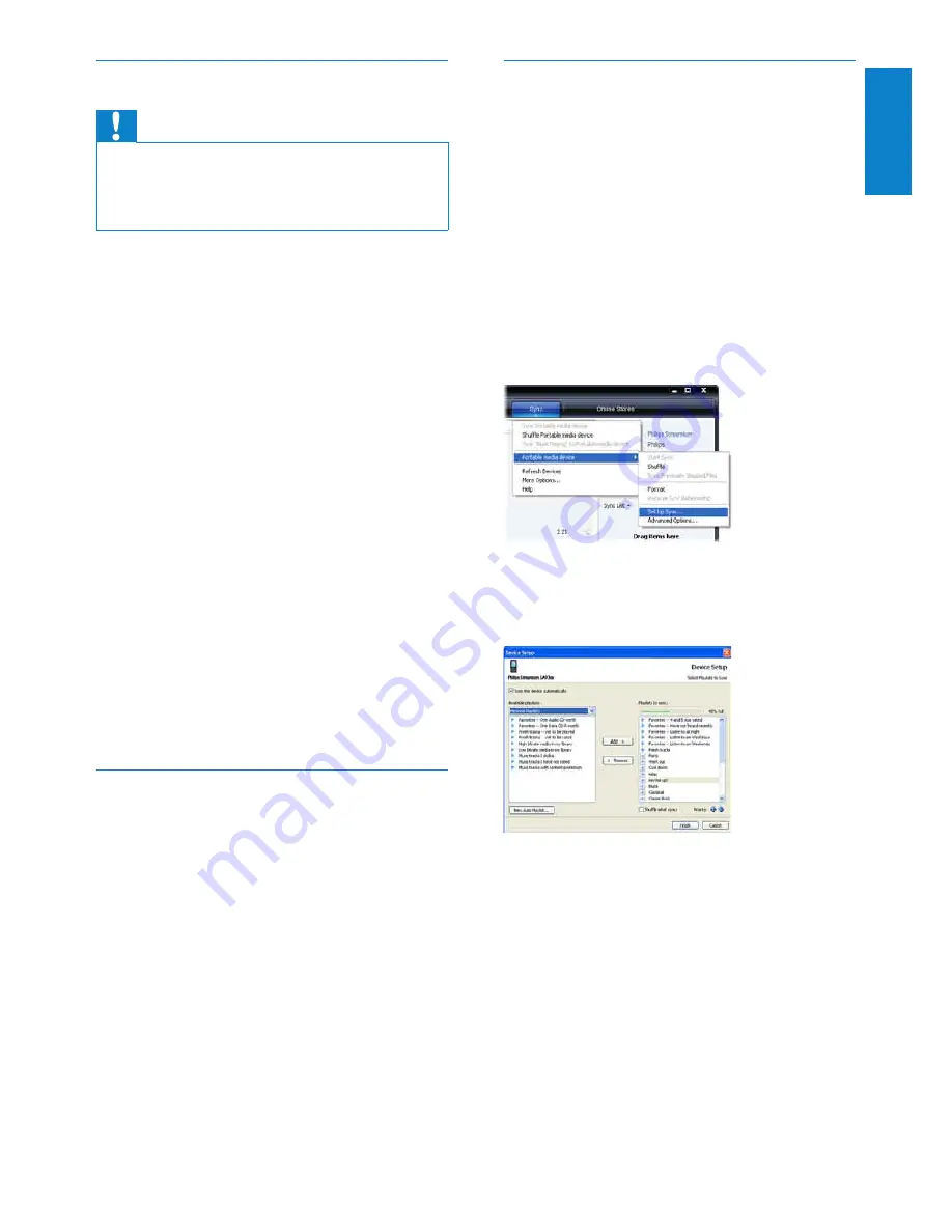 Philips GoGear SA1MUS08 User Manual Download Page 18