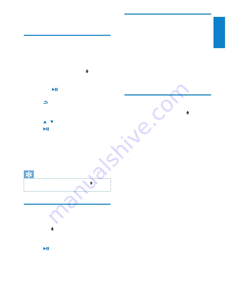 Philips GoGear SA1MUS08 User Manual Download Page 30