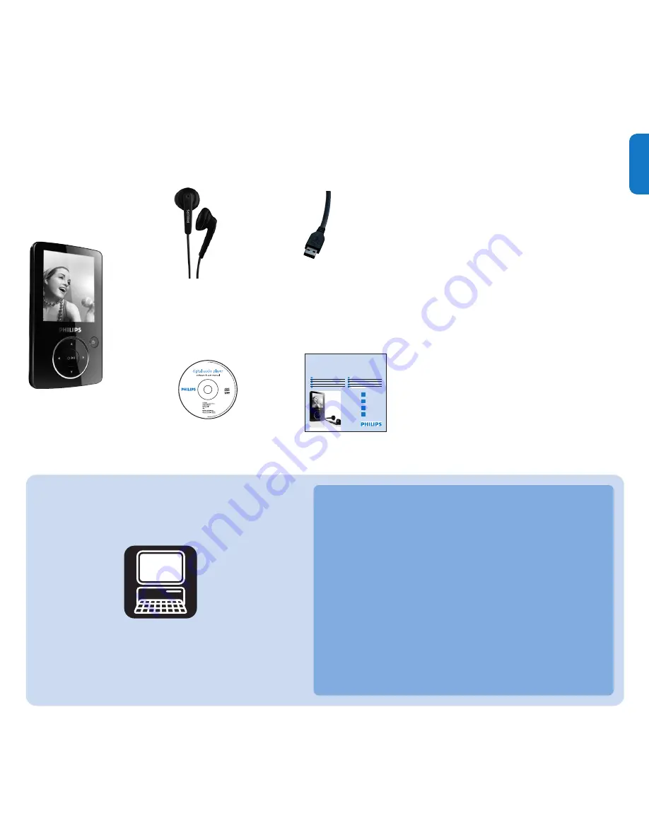 Philips GoGear SA3425 Quick Start Manual Download Page 7