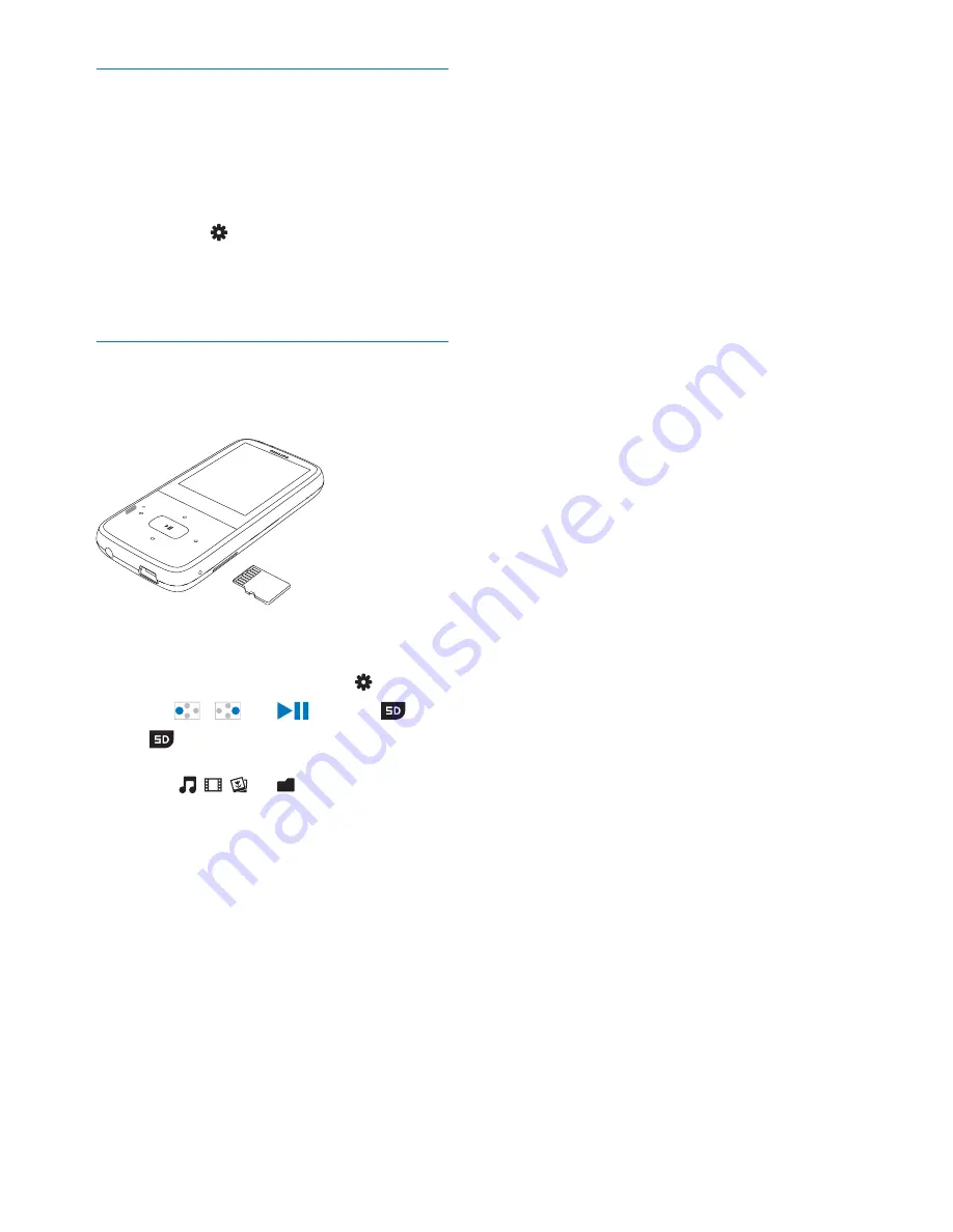 Philips GoGEAR SA4LIT02 User Manual Download Page 9