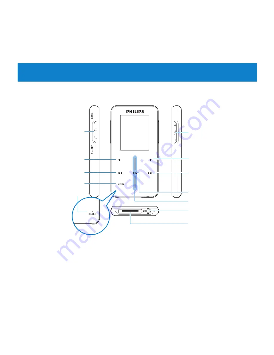 Philips GoGear SA9100 User Manual Download Page 9