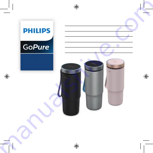 Philips GoPure GP5611 User Manual Download Page 1