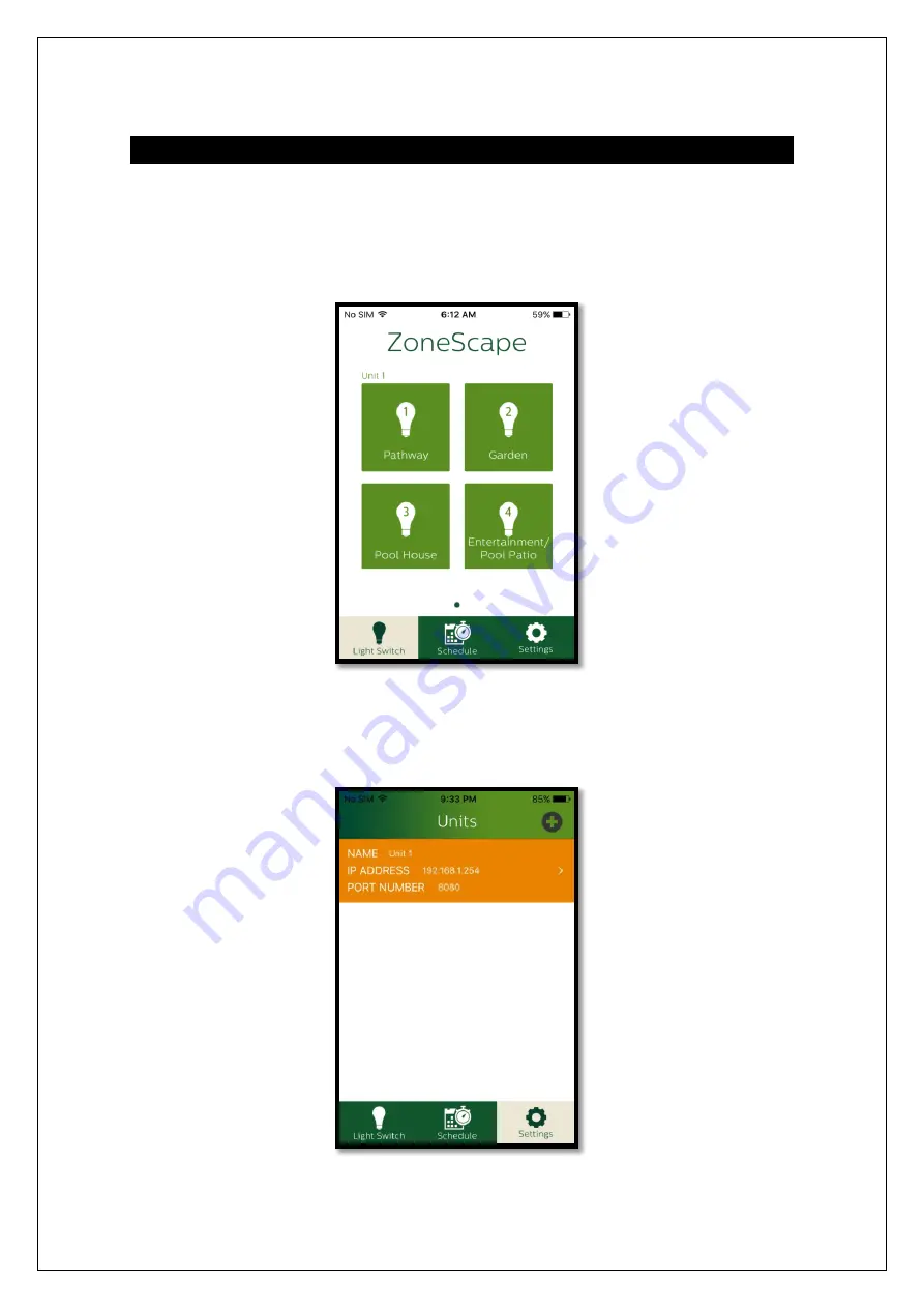 Philips Hadco ZoneScape 1-A Documentation Download Page 23