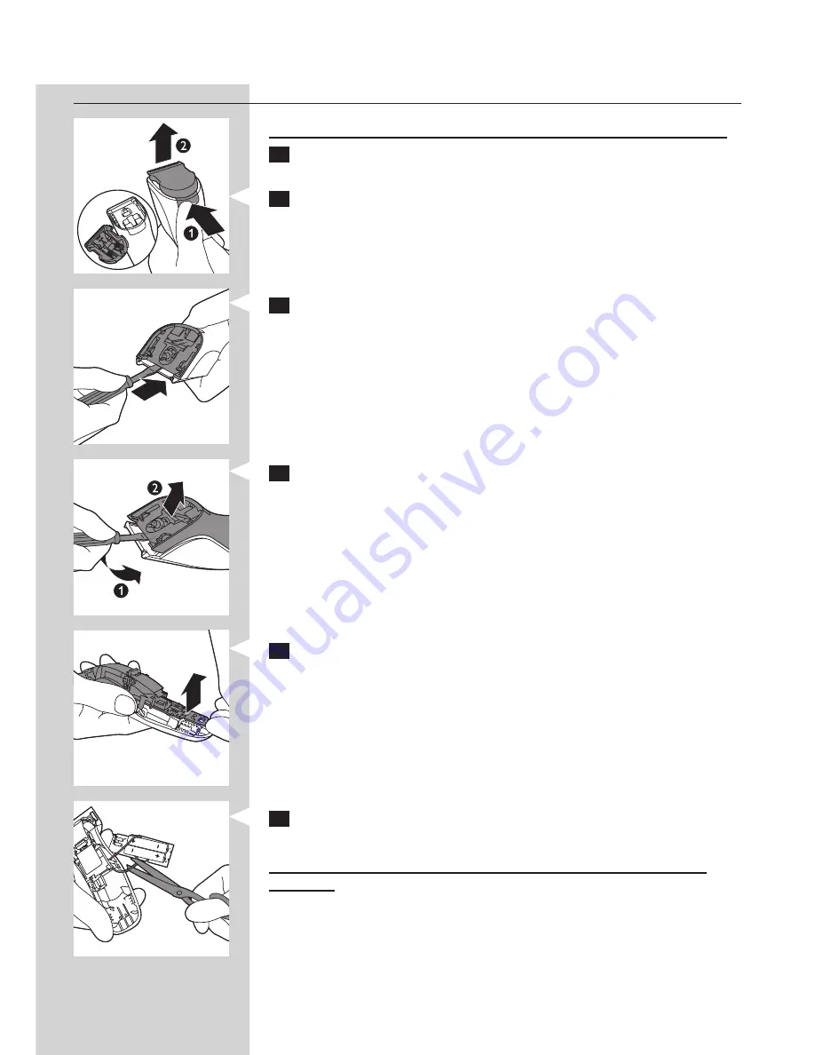 Philips HairClipper HC5440/15 User Manual Download Page 21