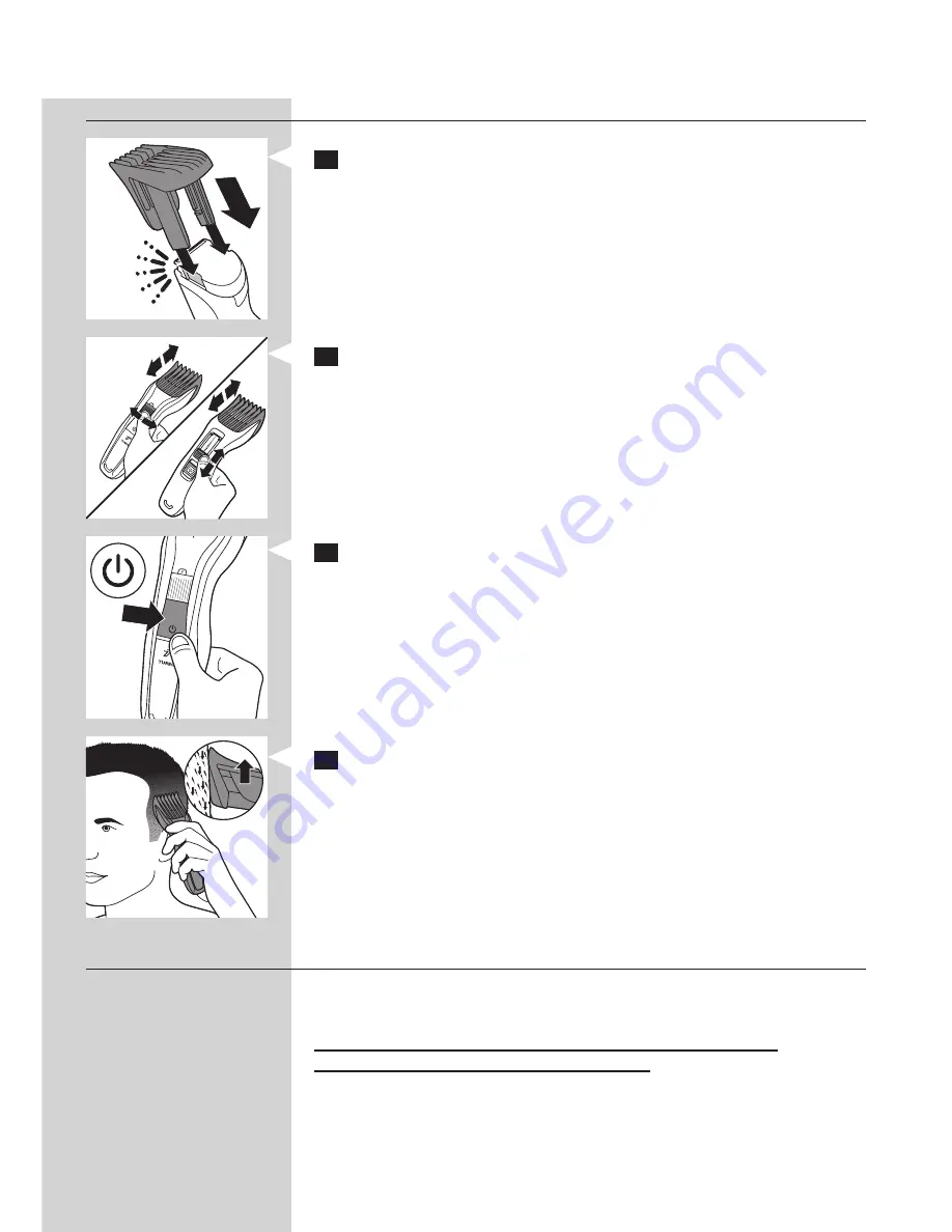 Philips HC3420/83 User Manual Download Page 101