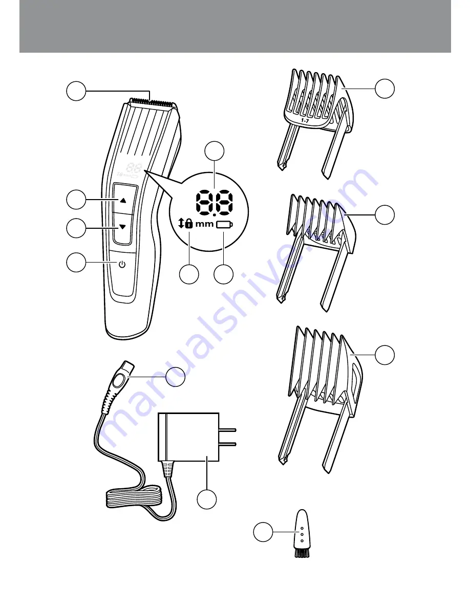 Philips HC7460/15 Скачать руководство пользователя страница 19