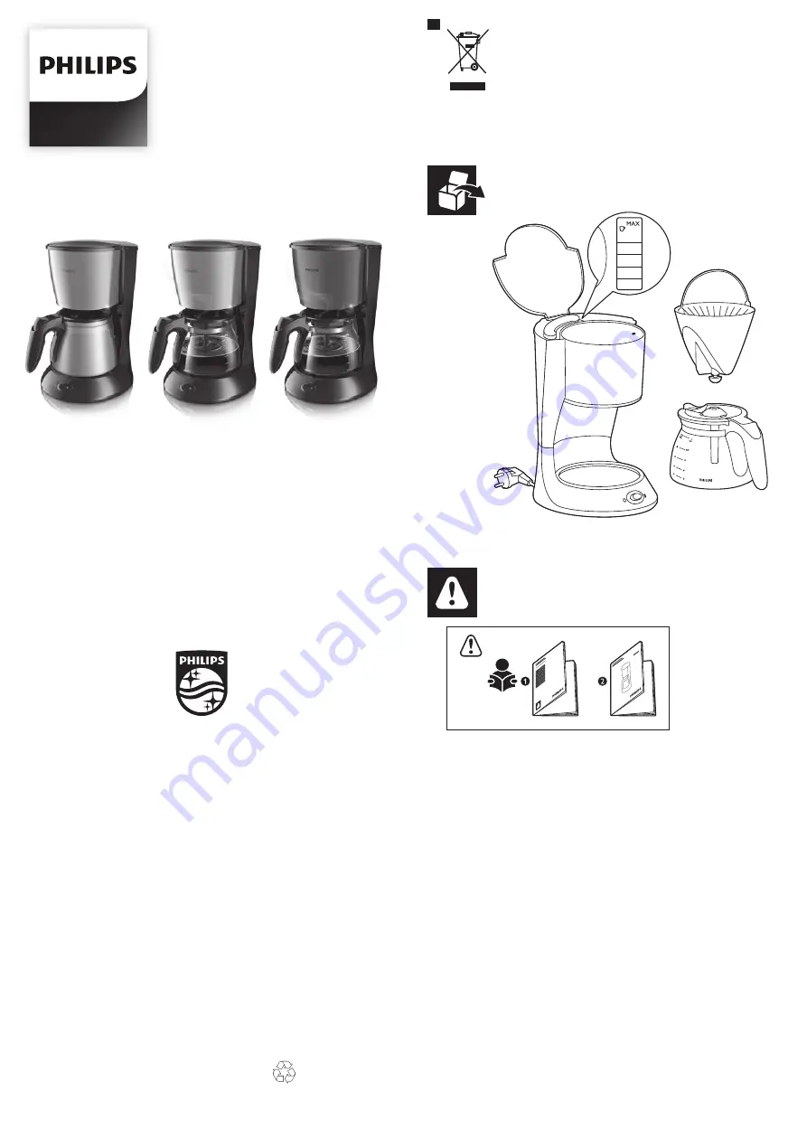 Philips HD7461 User Manual Download Page 1