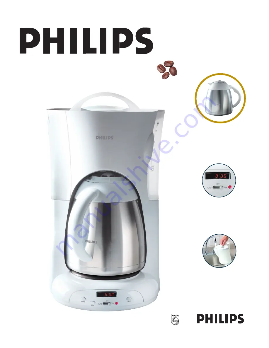 Philips HD7538 Скачать руководство пользователя страница 1