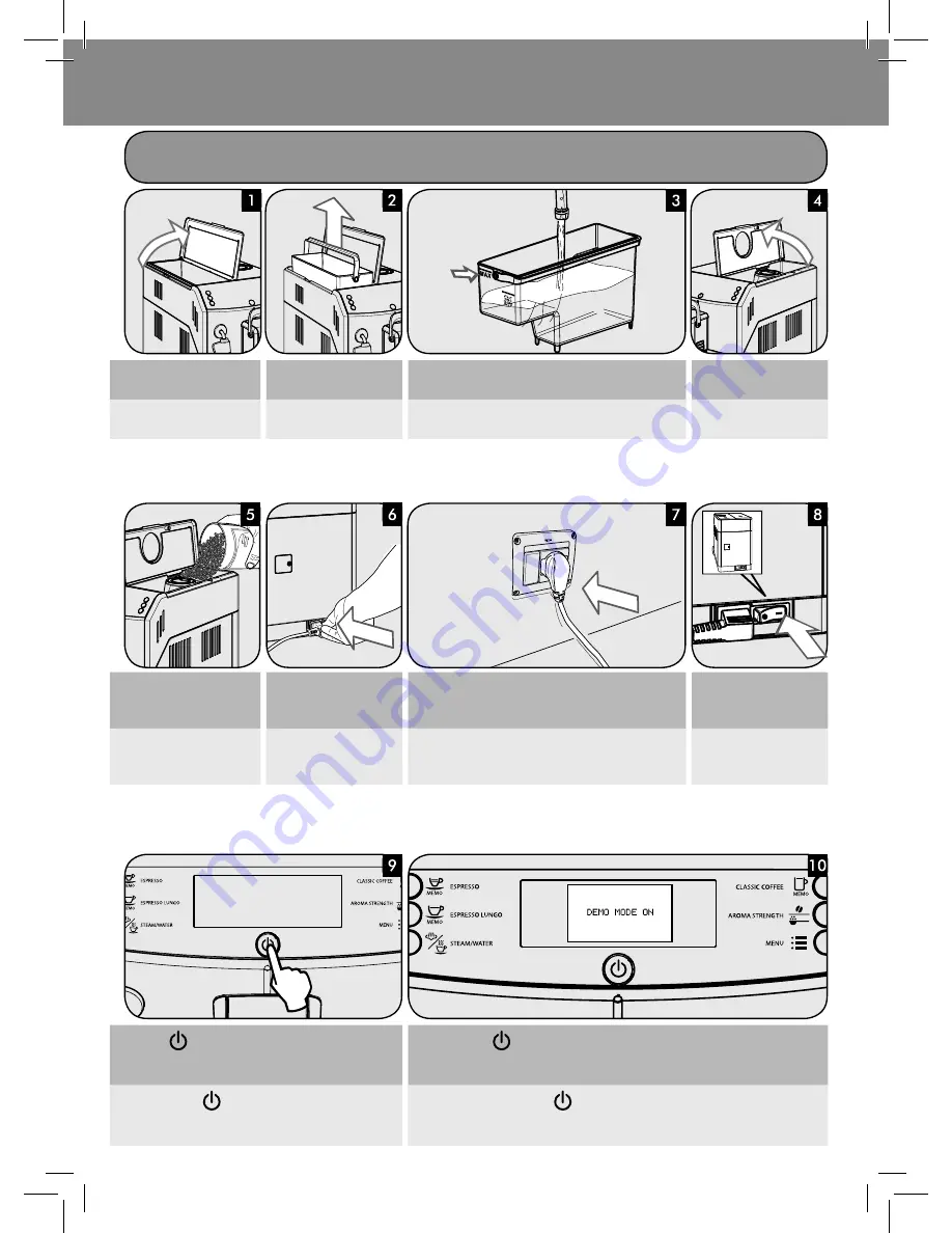 Philips HD8841 Quick Instruction Manual Download Page 10