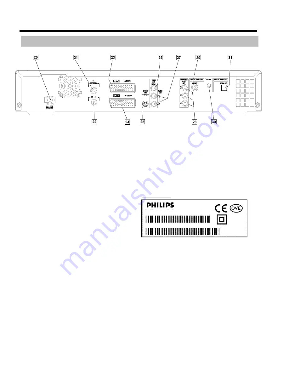 Philips HDRW 720/05 User Manual Download Page 14