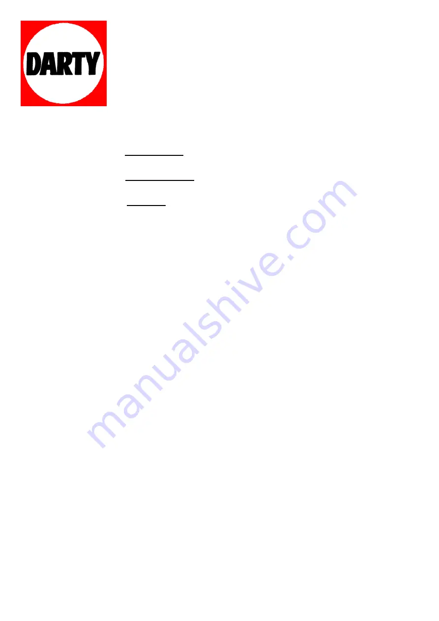 Philips HE2095/90 User Manual Download Page 1