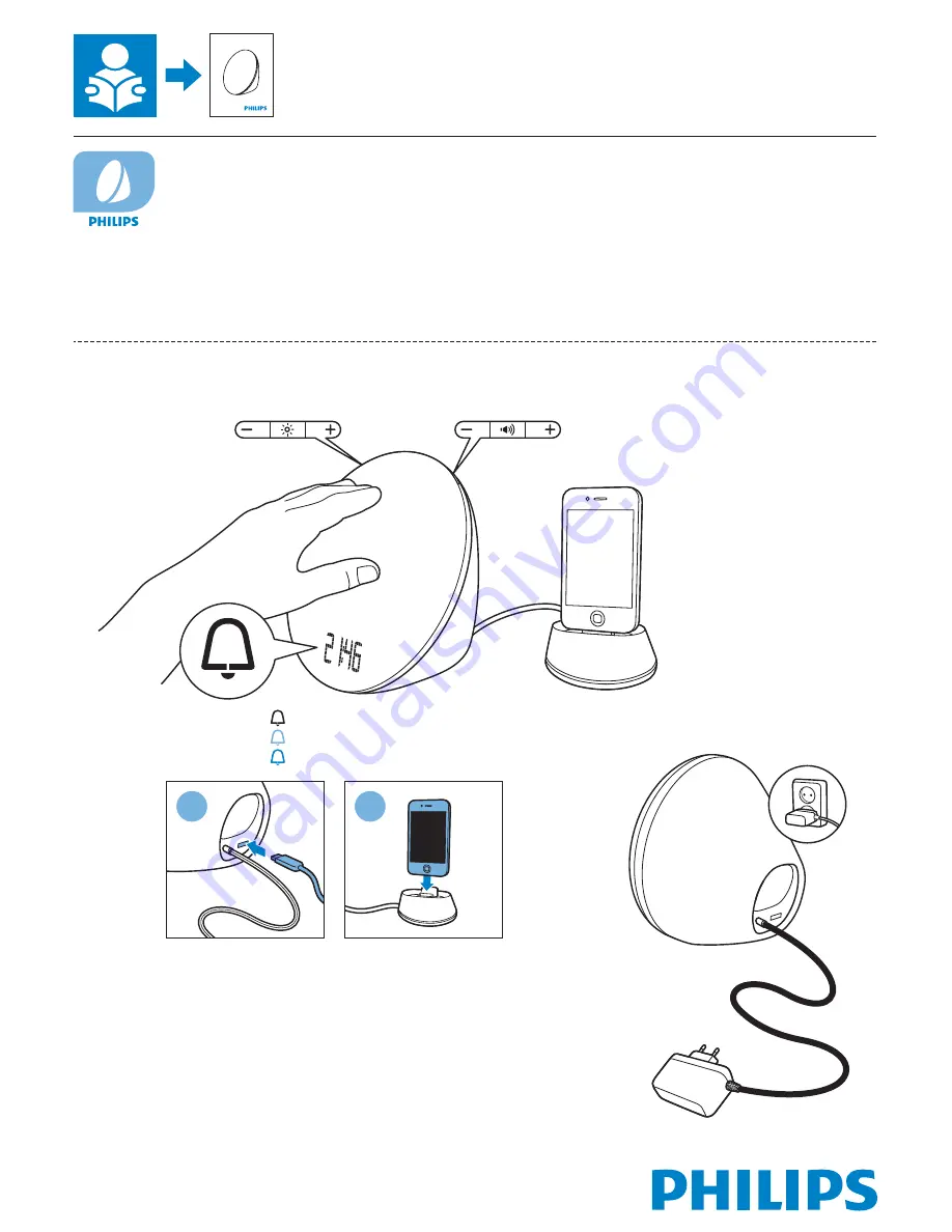 Philips HF3550/60 Quick Start Manual Download Page 1