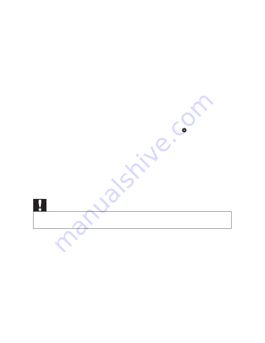 Philips HMP2500T User Manual Download Page 30