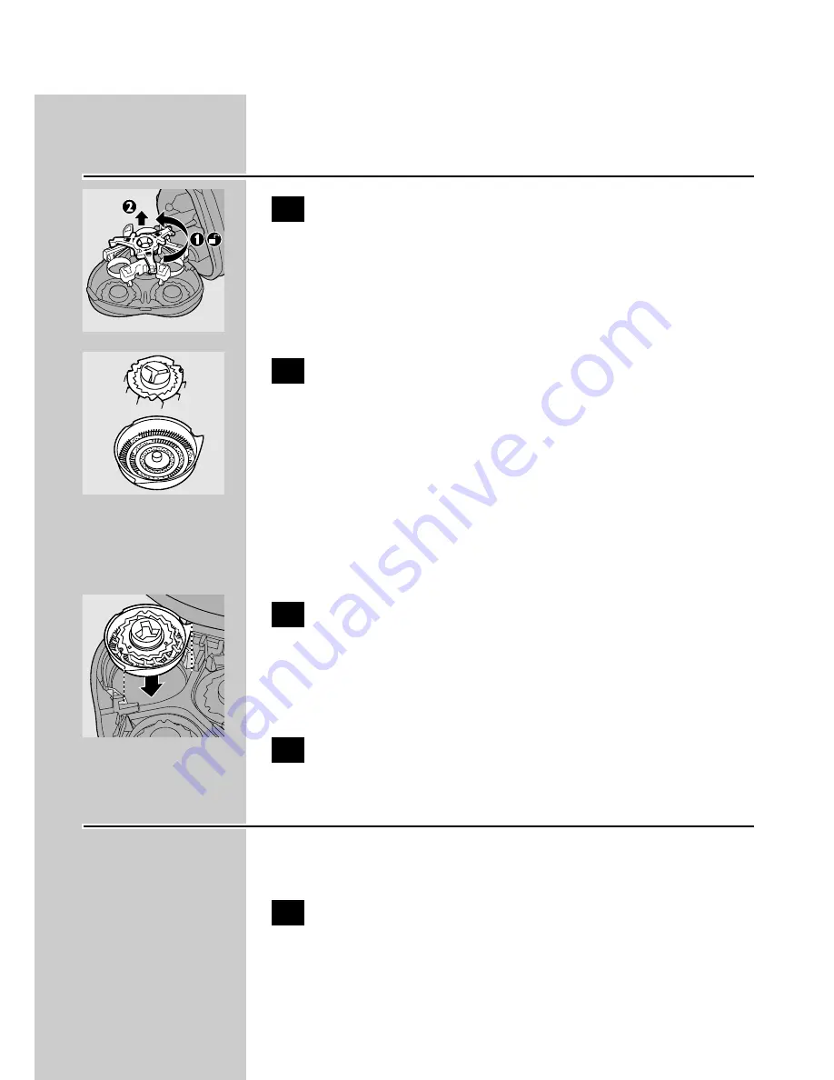 Philips HQ8170 User Manual Download Page 22