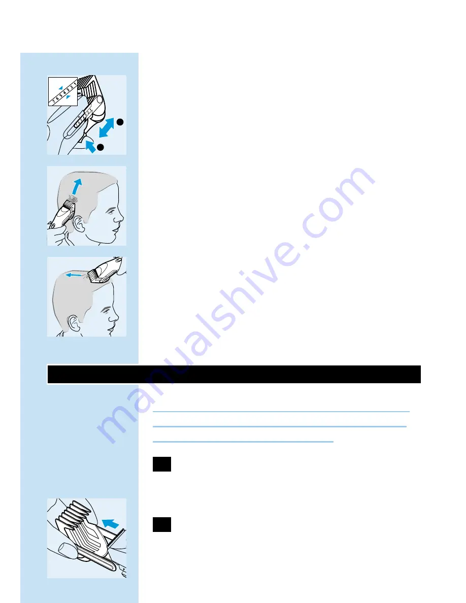 Philips HQC241 User Manual Download Page 21