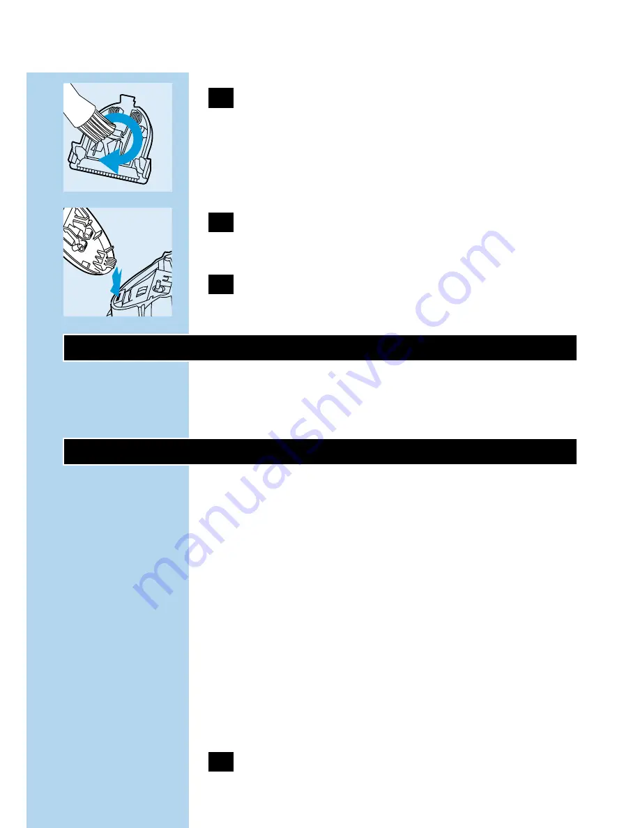 Philips HQC484 User Manual Download Page 24