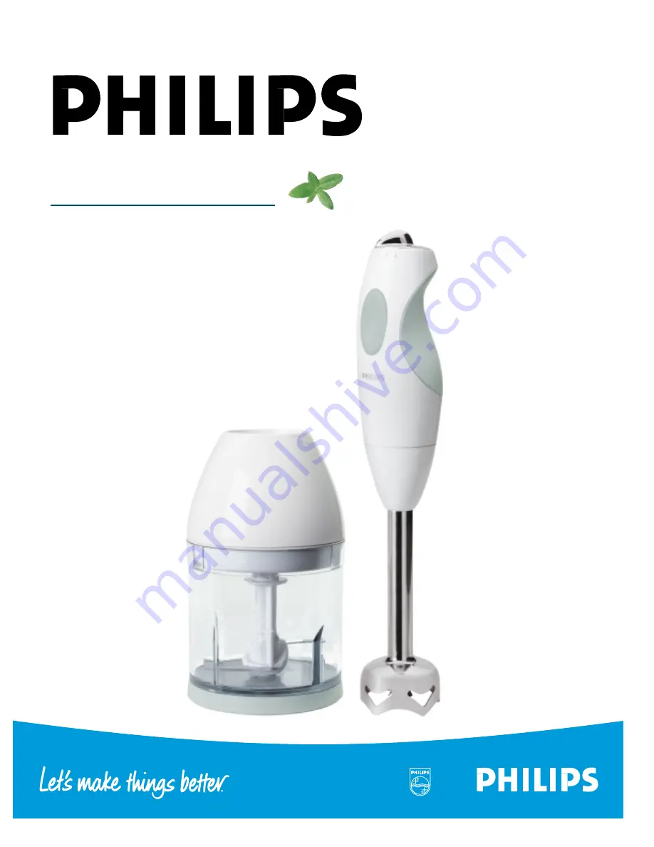 Philips HR1358 Specifications Download Page 1