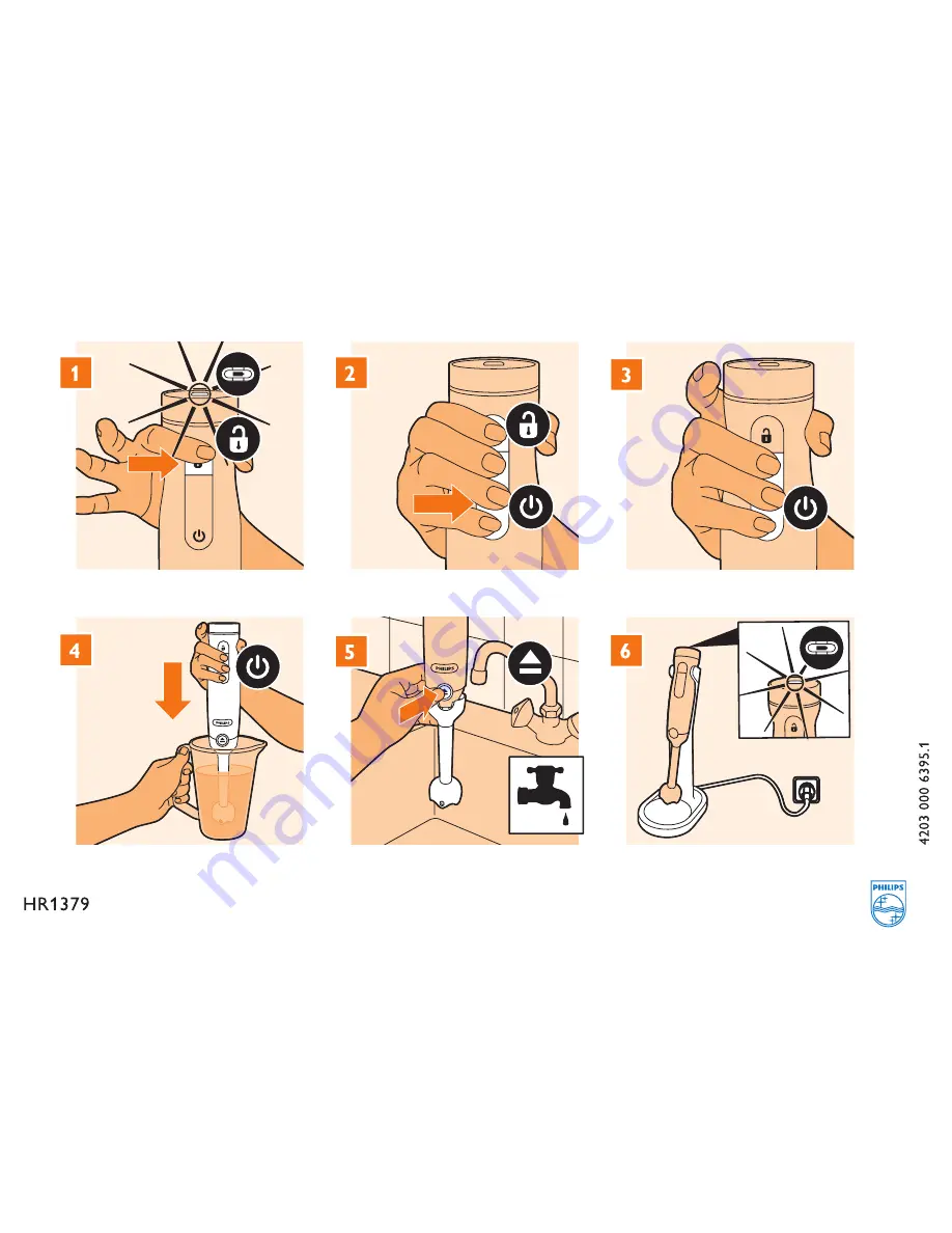 Philips HR1379 Instructions Download Page 1