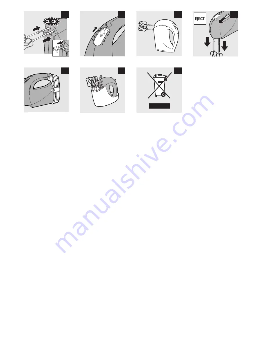 Philips HR1560 User Manual Download Page 3